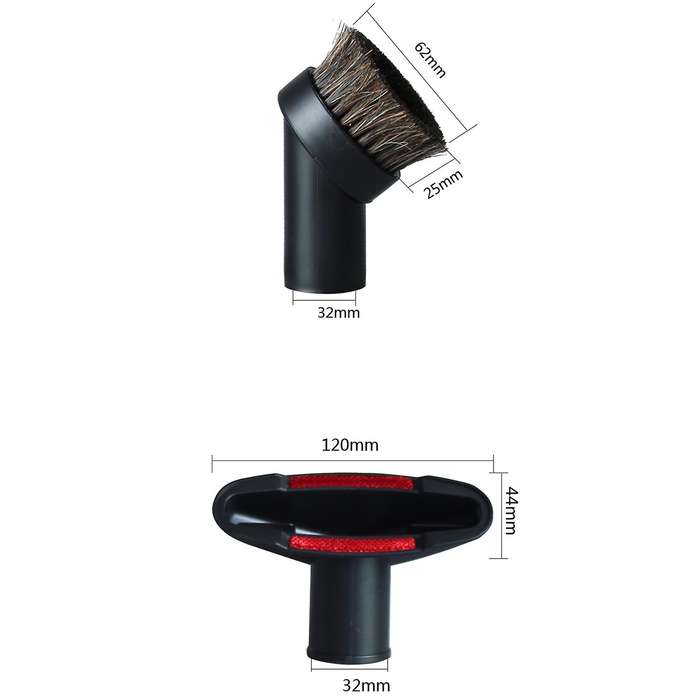 Vacuum Attachments Set Hardwood Floor Brush Vacuum Extension Wand