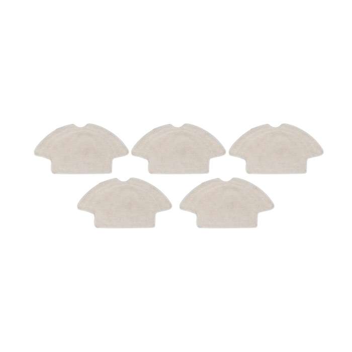 For 360 Robot S6 Sweeping Robot Rag Cleaning Cloth 5 Pieces Mop Cloth