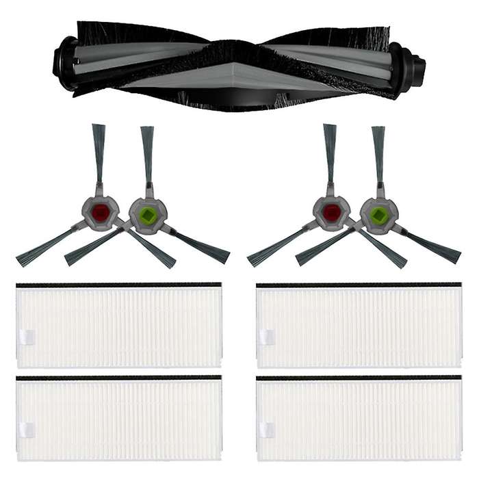 Replacement Main Side Brushs Hepa Filter for Ecovacs U2 Dgn22 Robot