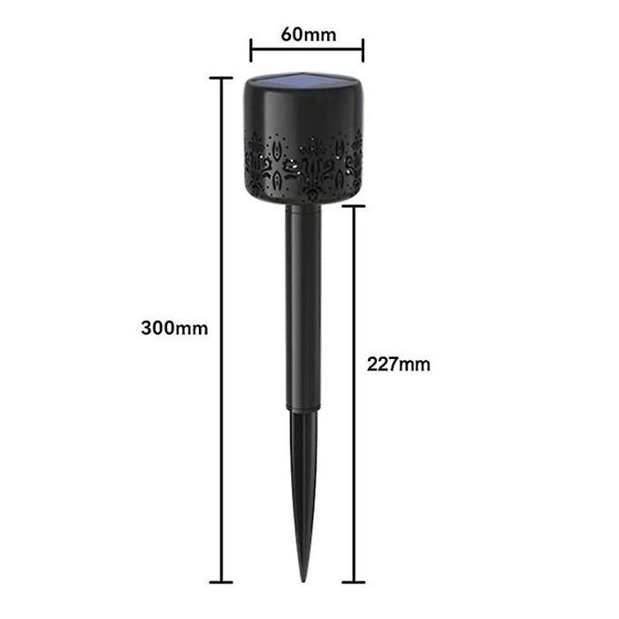 Solar Lights Outdoor Decorative,2 Pack Solar Lights,led Garden Lights
