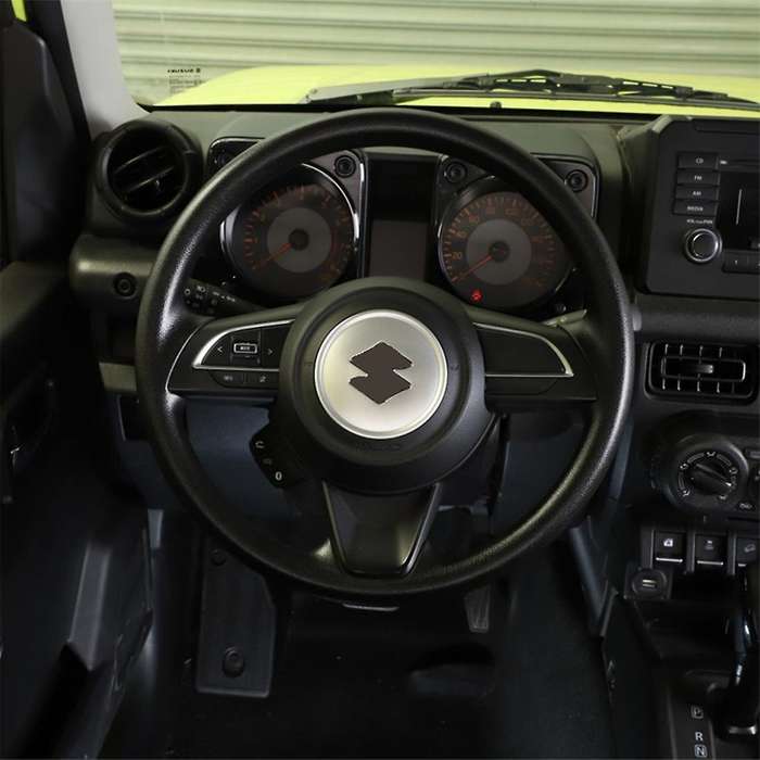 Car Steering Wheel Center Decoration Cover Trim Stickers for Suzuki