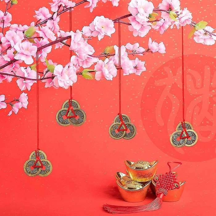 40pcs Chinese Fortune Coins Feng Shui Coins I-ching Coins