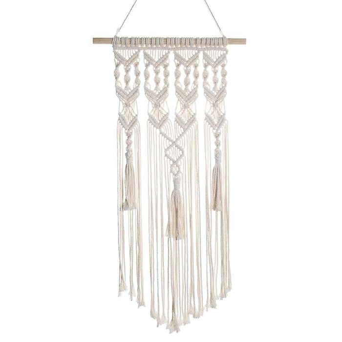 Macrame Wall Hanging Woven Boho Chic Wall Decor, Geometric Wall Art