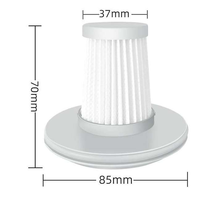 4pcs Hepa Filter for Xiaomi Wireless Mite Eliminator Mjcmy01dy Parts