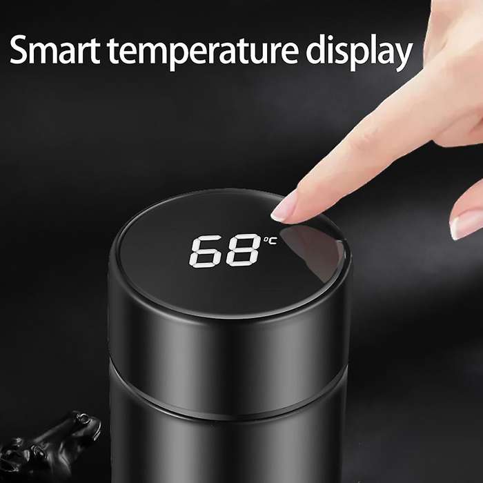 500ml Led Digital Temperature Display Intelligent Thermal Mug