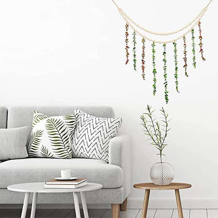 Hanging Eucalyptus Boho Decor Diy Photo Storage Wall Hanging Decor