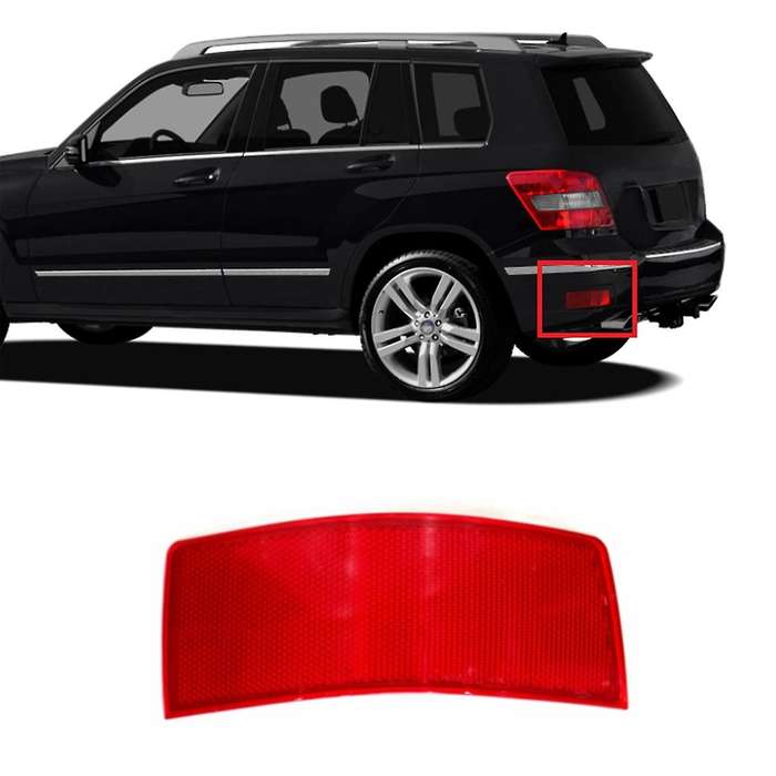 Rear Bumper Reflector for Mercedes-benz Glk-class, 2048200174 Left