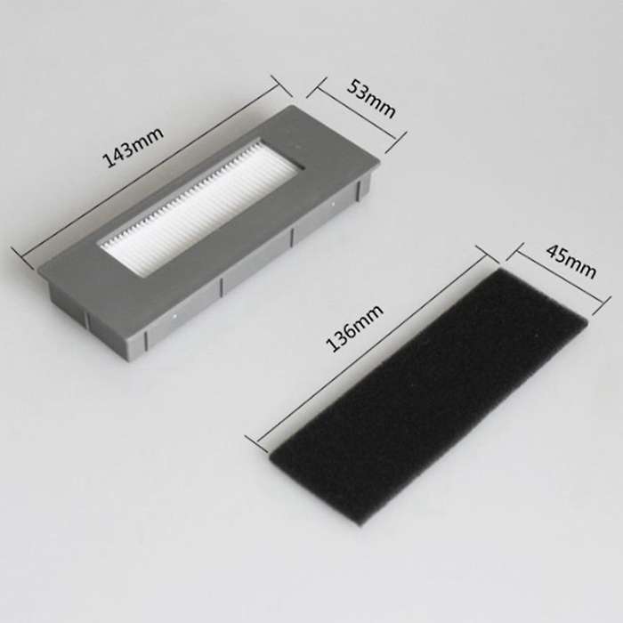 Main Side Brush Hepa Filter Mop Cloth for Ecovacs Deebot Ozmo 900dn5g