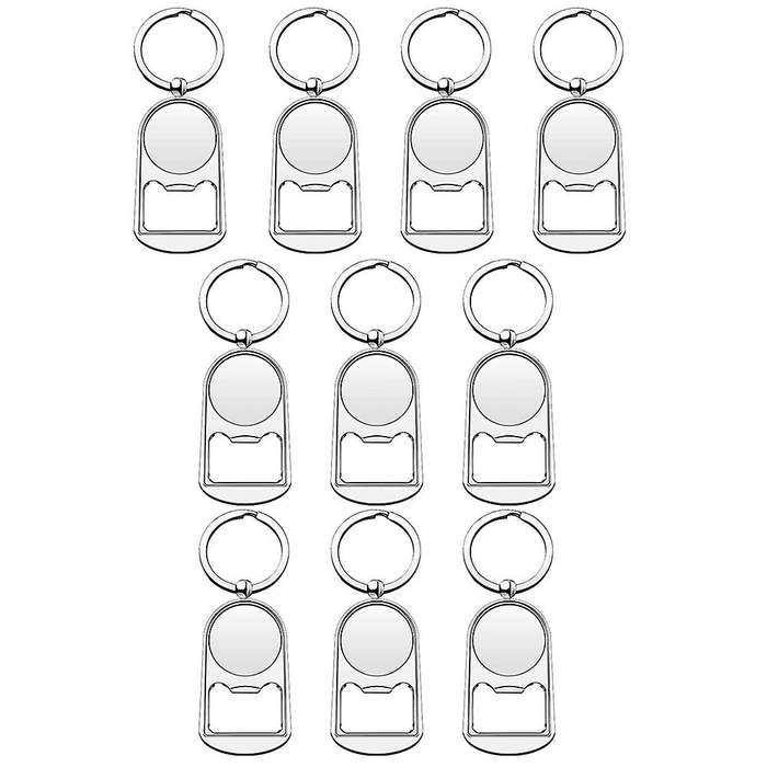 Sublimation Blanks Keychains,bottle Opener Charms for Diy Crafts