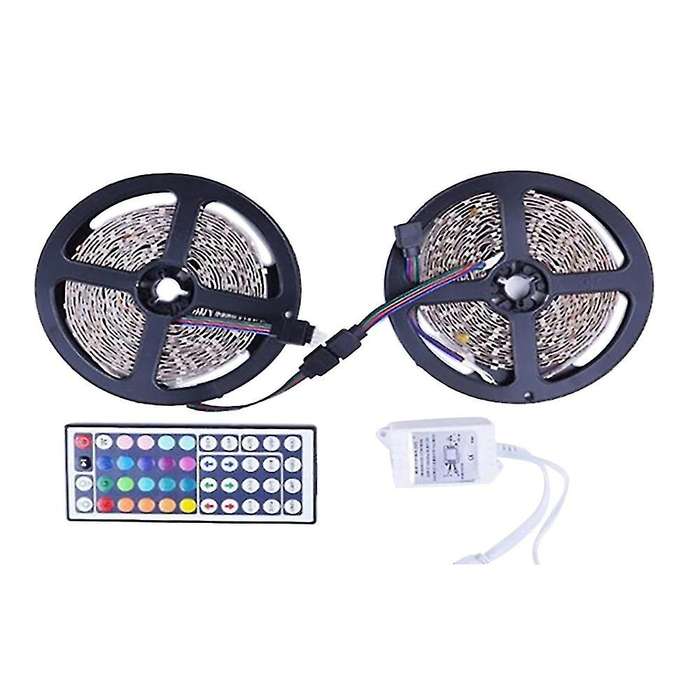 10 Meter Led Strip Light 3528 Rgb Remote Controller 44 Keys Plate