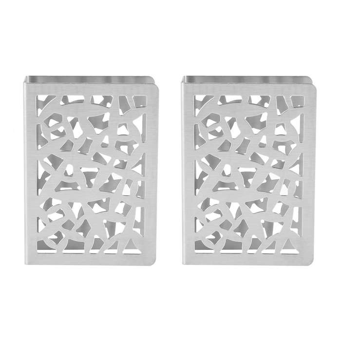 2x Napkin Holder Stainless Steel Napkin Holder Paper Towel Rack