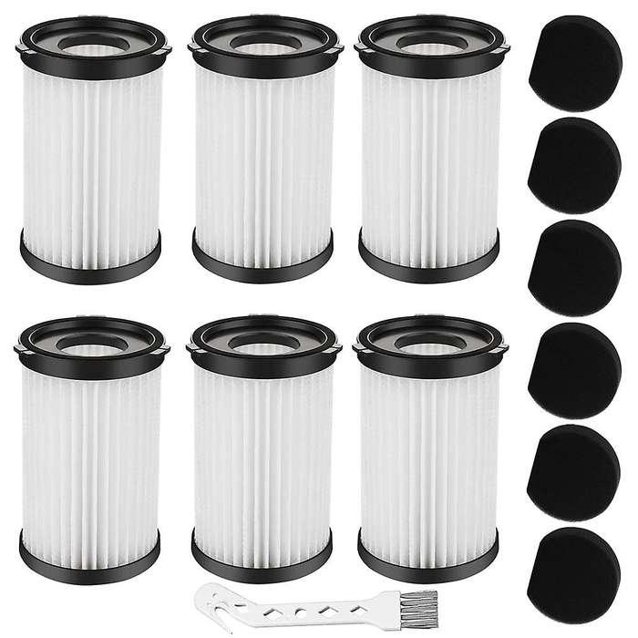 6pcs Vacuum Cleaner Filter for Moosoo E600 V600 D600/d601 Hepa Filter