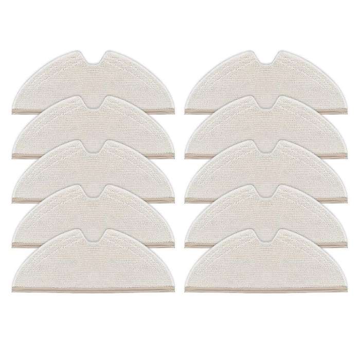 10 Pack Mopping Rags Replacement Parts for Xiaomi Roborock T8 Robot
