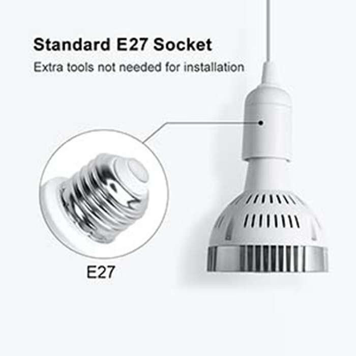 E27 Plant Lamp Light Bulb 35w Led Plant Grow Light