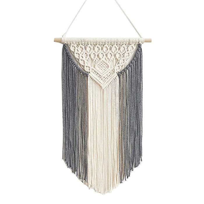 Macrame Wall Hanging Decoration for Apartment, Dorm, Bedroom, Nursery