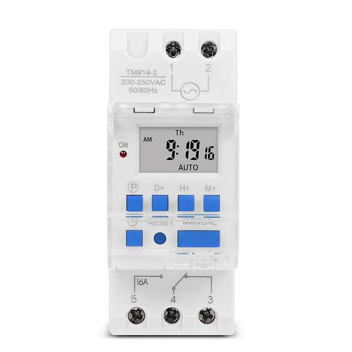 Sinotimer Tm919a-2 Programmable Digital Time Switch Ac 220v 16a