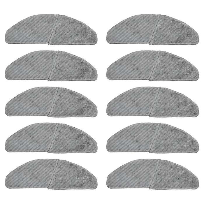 10pcs Mop Cloth for Midea S8+/ M7pro Robot Vacuum Accessories
