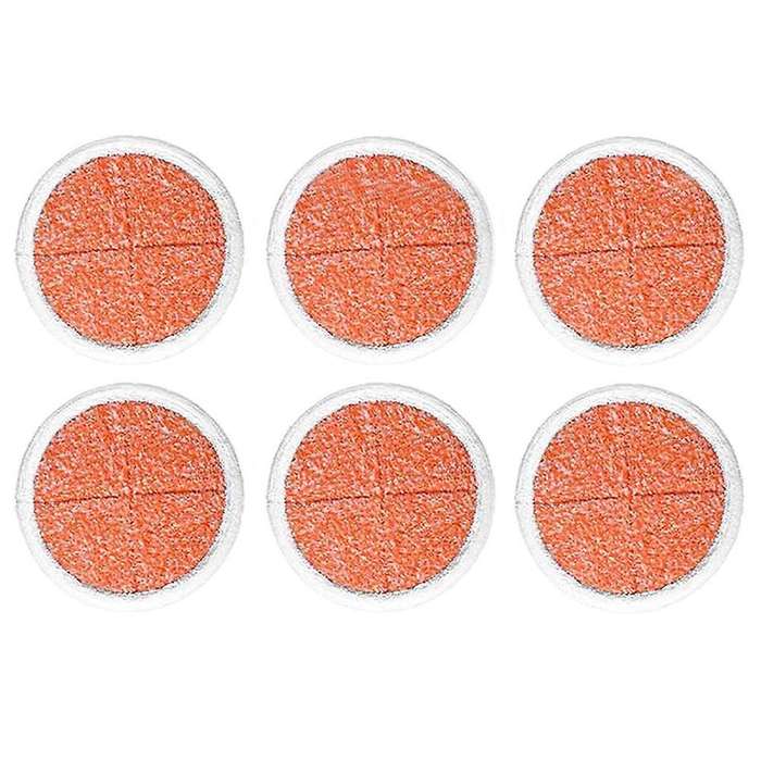 6 Packs Heavy Scrub Mop Pads Replacement for Bissell Spinwave 2039a
