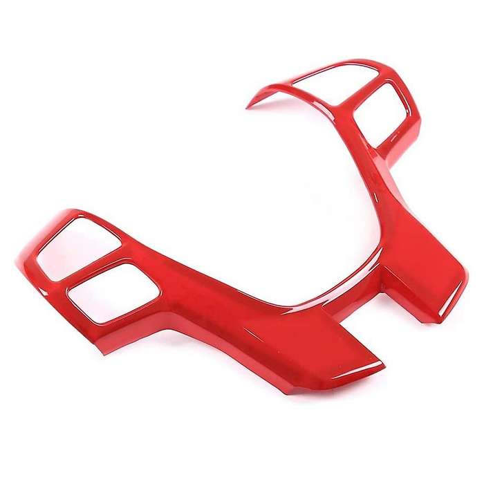Steering Wheel Cover Trim for Ford Ranger Everest 2015-2022, Red