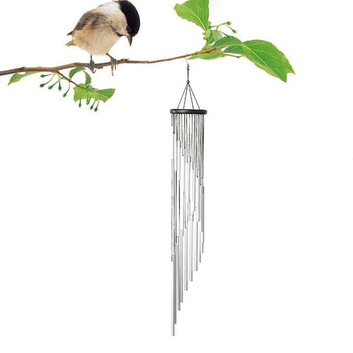 Nordic Garden Chimes 18 Tubes Outdoor 36 Inch Wind Chimes Home Decor