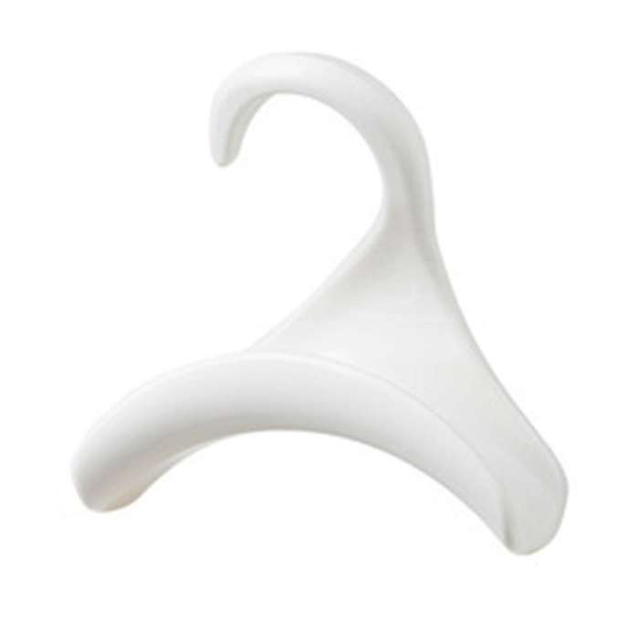 4pcs Hook Arch Shaped Hanger Toe Bag Tie Silk Scarf Hat Wardrobe A