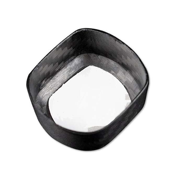 Carbon Fiber Car Engine Start Stop Button Cover for Volvo S60 (black)