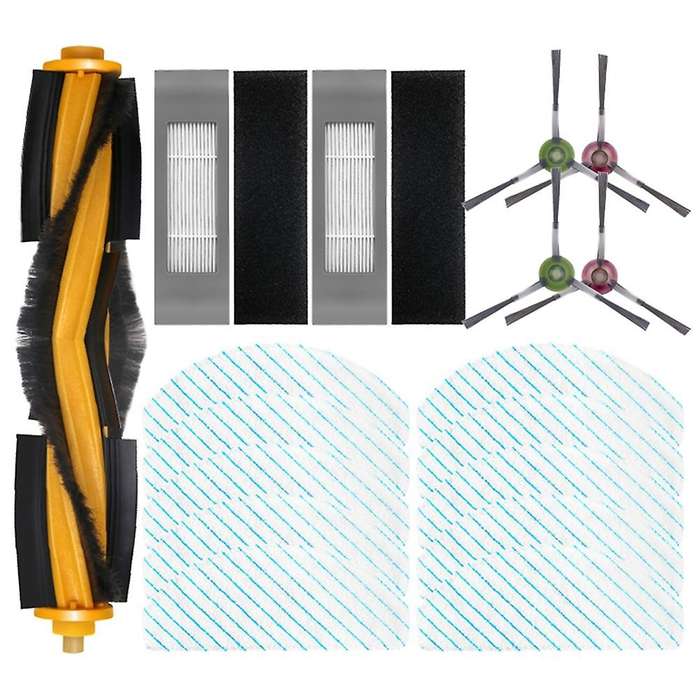 Powerful Mop Main Brush Side Brush Hepa Filter Replacement Parts