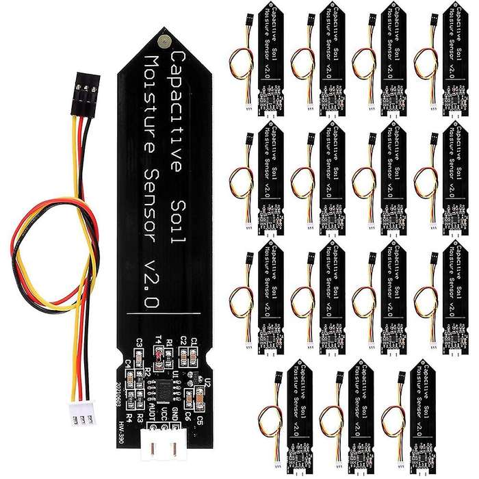 16 Pieces Soil Damp Sensor Water Humidity Damp Sensor Damp Soil