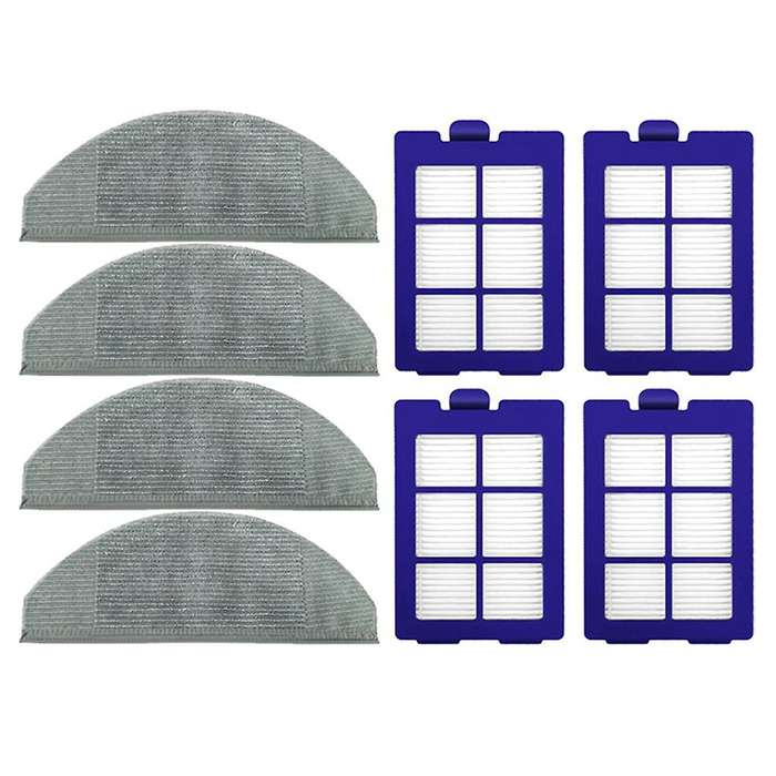 Mop Cloths Pads Hepa Filter for Anker Eufy Robovac X8 Hybrid Robot