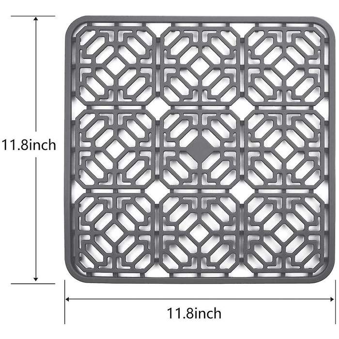 Silicone Kitchen Sink Mat, for Stainless Steel Sink, Bathroom Sink