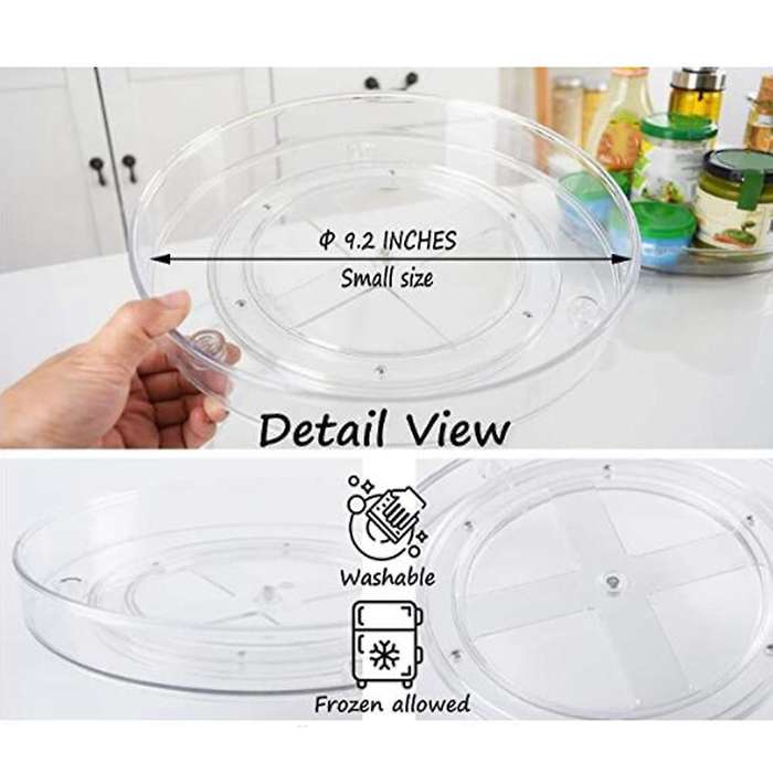 Lazy Cabinet Organizer Turntable Kitchen Organizer for Cabinet S