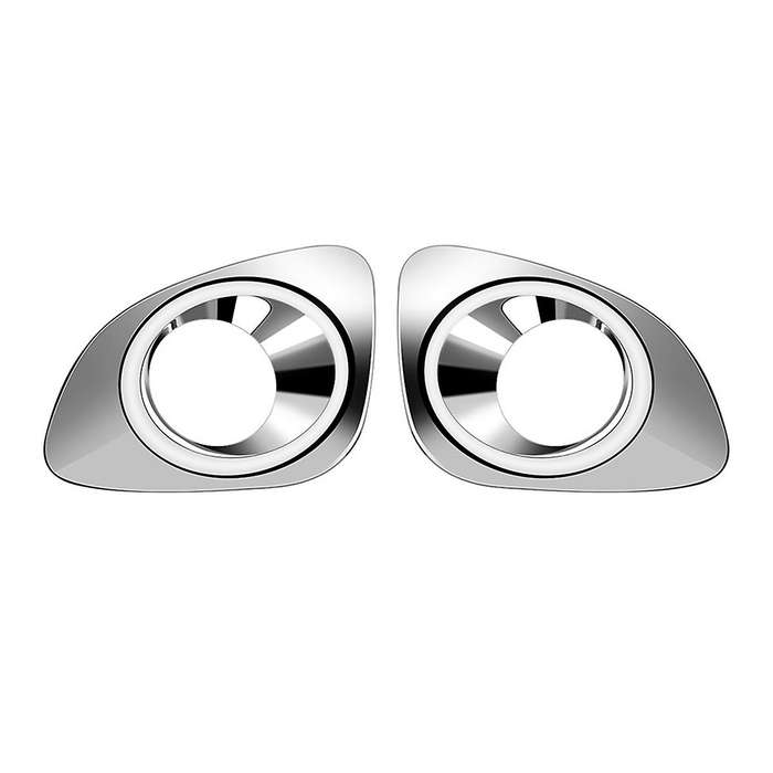 Rhd Front Fog Lamp Cover Trim for Toyota Corolla Cross 20-22 Chrome