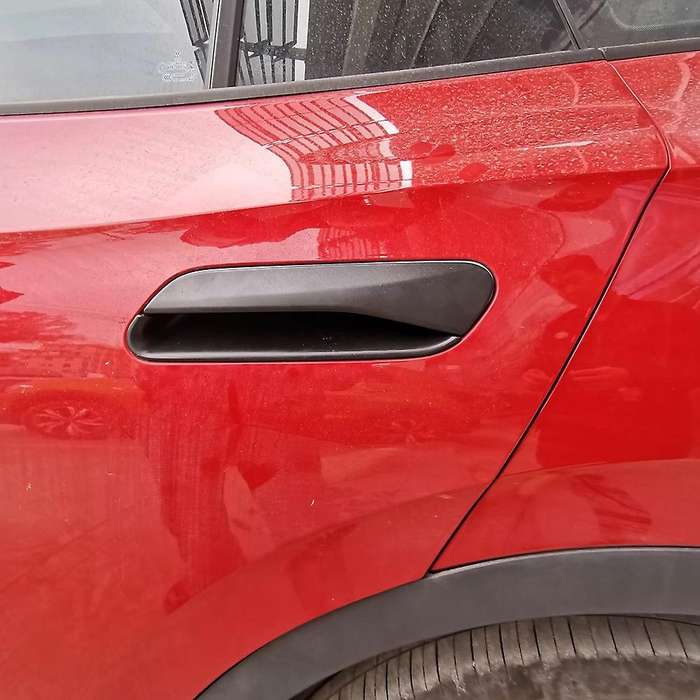 4pcs Carbon Fiber Car Door Handle Cover Trim for Id.4x Id4x 2022
