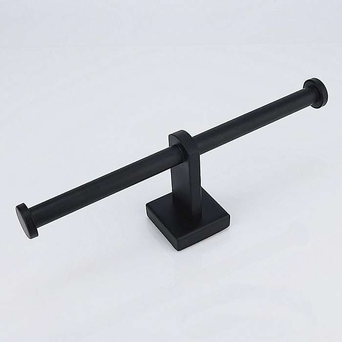 Black Bathroom Towel Rack Stainless Steel Towel Rack