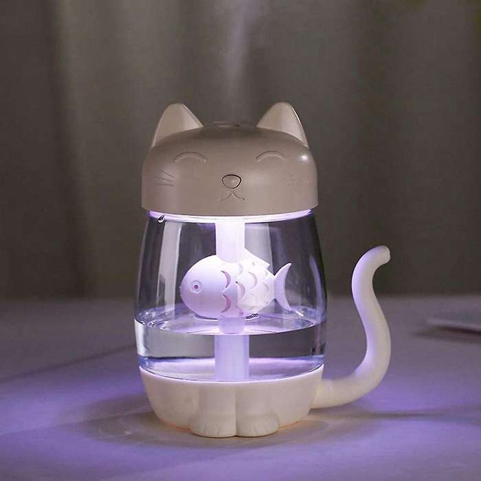 350ml Usb Cat Air Humidifier Cool Or Home Bedroom Office Car A
