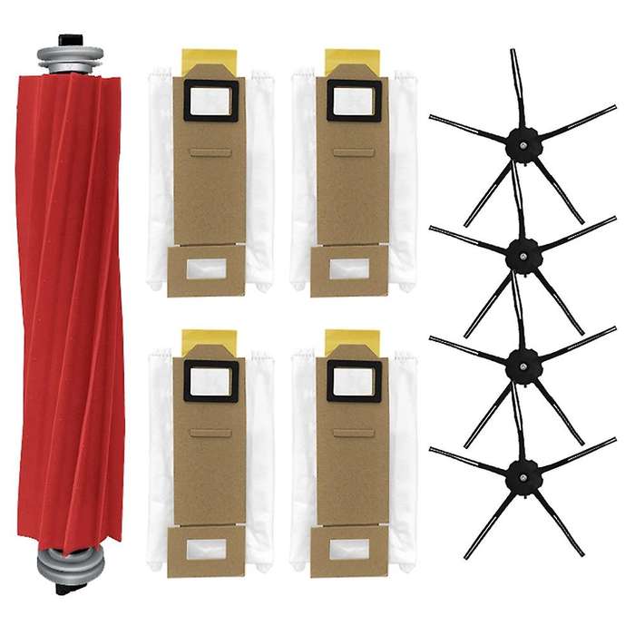 9pcs Roll Side Brush for Xiaomi Roborock S7 T7s T7plus Dust Bag