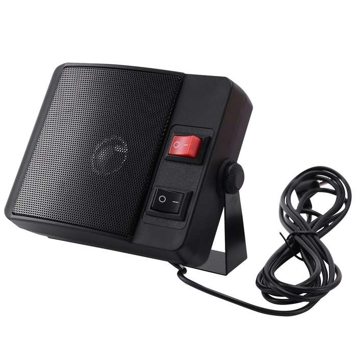 3.5mm External Speaker for Walkie Talkie Qyt Yaesu Icom Car Mobile