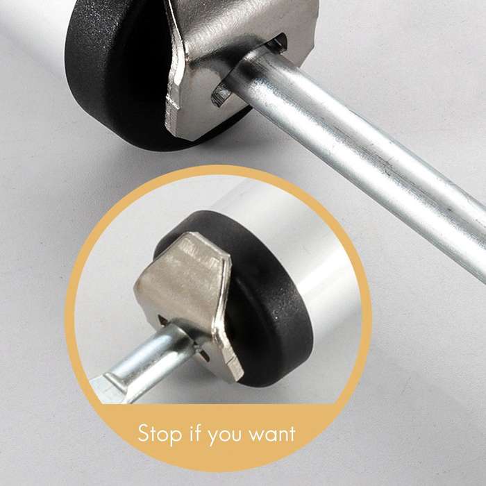 Simple Door Closer Silent Pneumatic Hydraulic Buffer Automatic Brown
