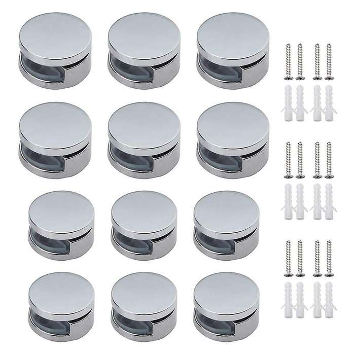 Glass Clips Mirror Clip for Bathroom Living Room Public Places, Etc