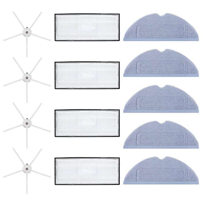 13 Pack Vacuum Cleaner Parts for Xiaomi Roborock S7 T7s T7(white)