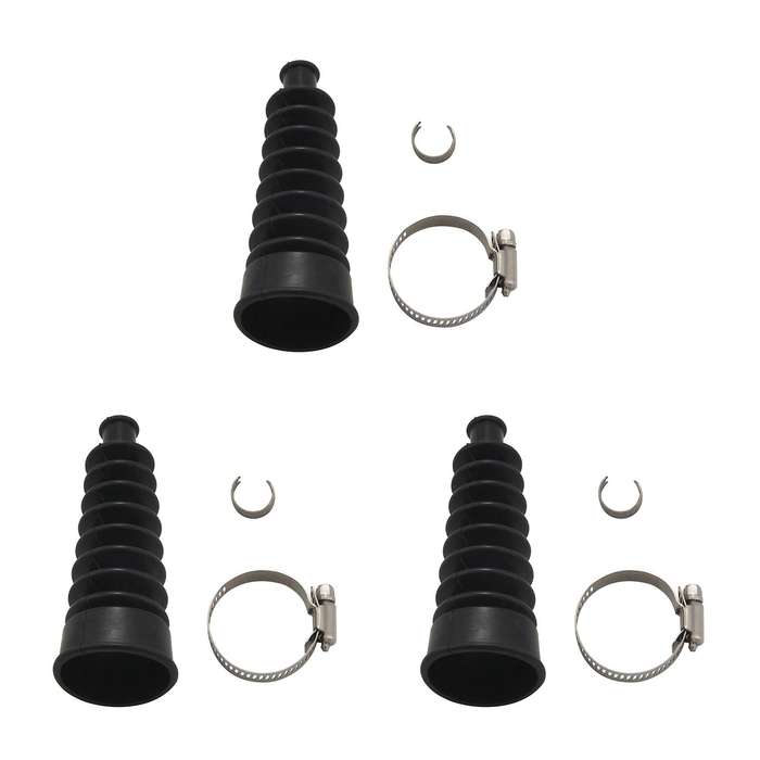 3x Shift Cable Bellows Kit for Mercruiser Alpha , Bravo, R, Mr