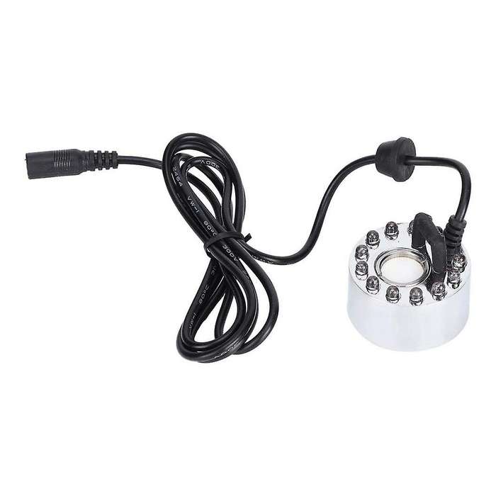 Mist Maker 12 Led Light Color Change Mist Maker Atomizer with Us Plug