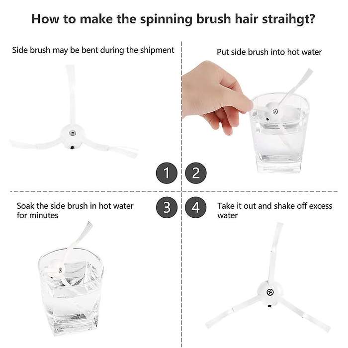 Side Brush Roll Brush Hepa Filter for Xiaomi 1s Robot Vacuum Cleaners