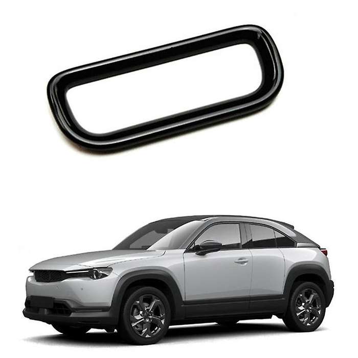 Car Hazard Warning Light Button Switch Cover Trim Gloss Black