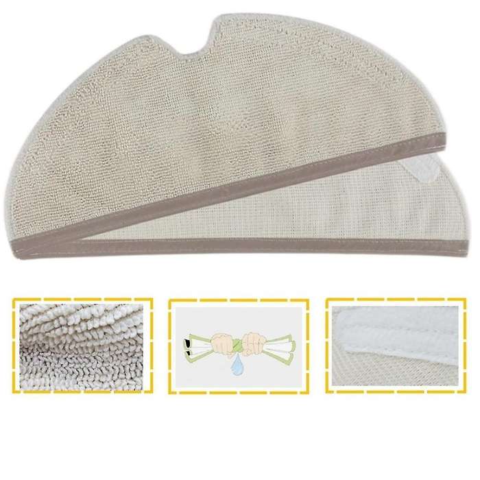 Replacement Parts Mop Cloth Pads Compatible for Xiaomi Roborock S5 S6