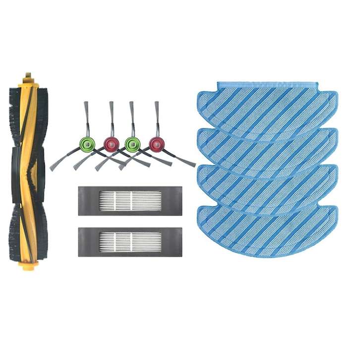For Ecovacs Deebot Ozmo 920 950 Robot Main/side Brush Filter Mop Pads