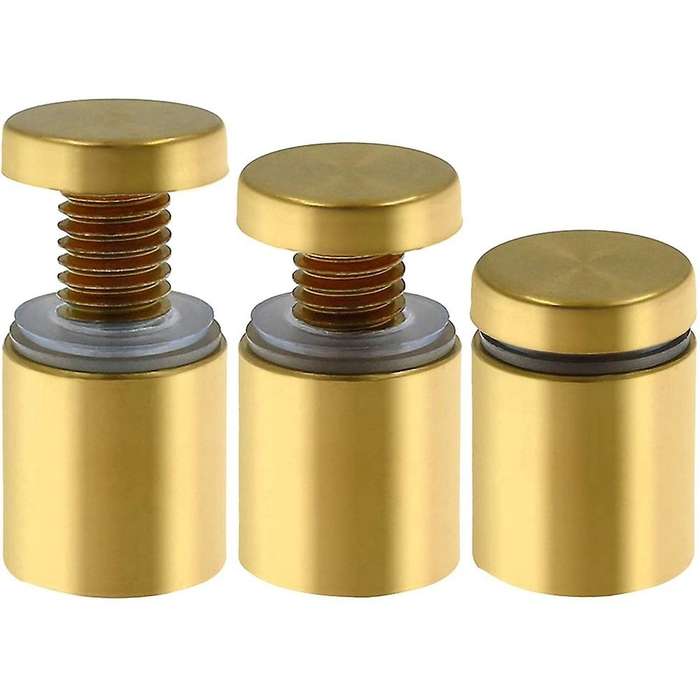 12pcs 3/4 X 1inch Standoff Screws, Advertising Nail for Hanging Frame