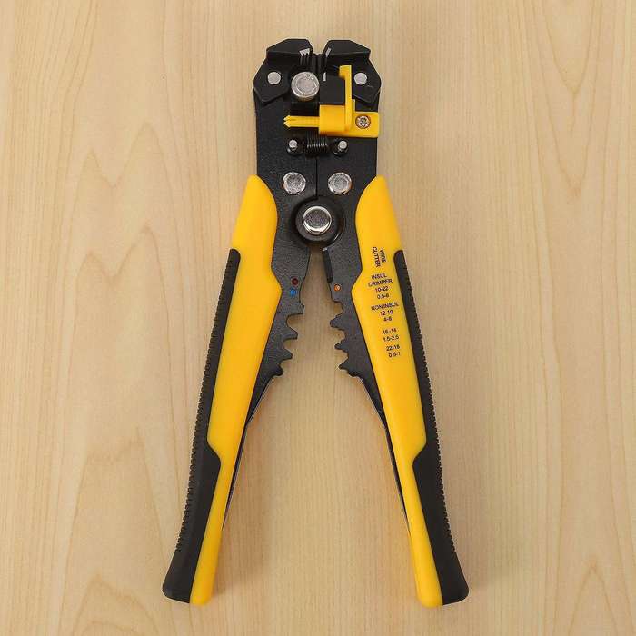 8 Inch Wire Stripper Auto Stripping Pliers Crimping Tools Cutting