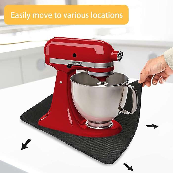 Mixer Slider Mats for Kitchen Appliances Non-slip Kitchen Appliances