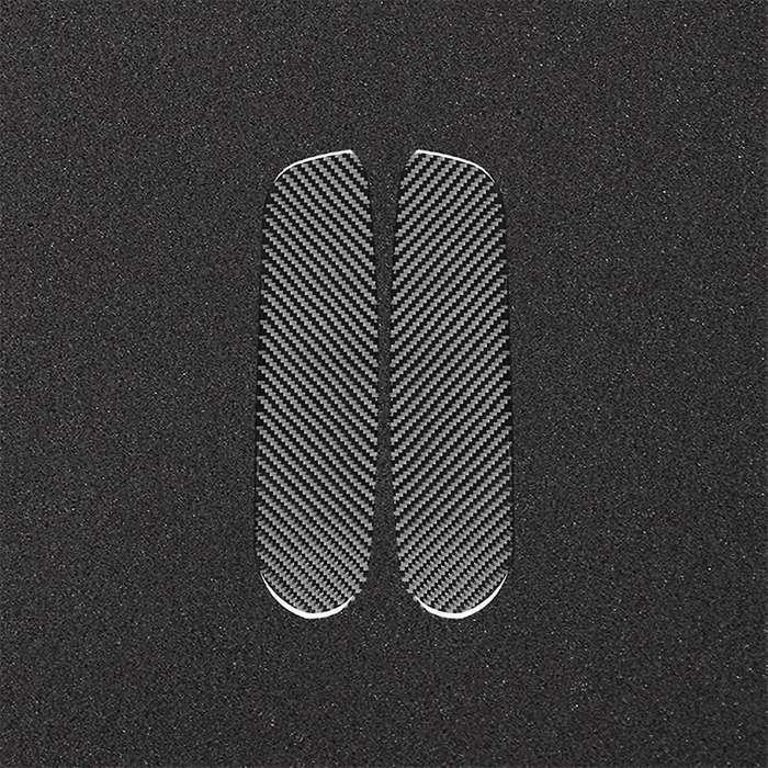 Front Door Pillar Panel Cover Carbon Fiber for Toyota Rav4 2014-2019